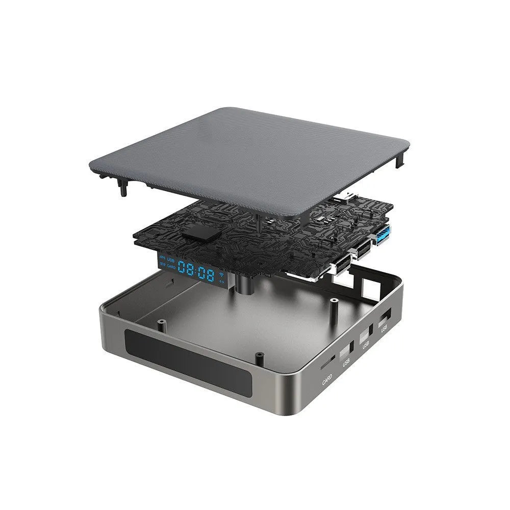 Bluetooth 8K high-definition network set-top box with RK3566 processor, 8GB memory, and HDMI interface