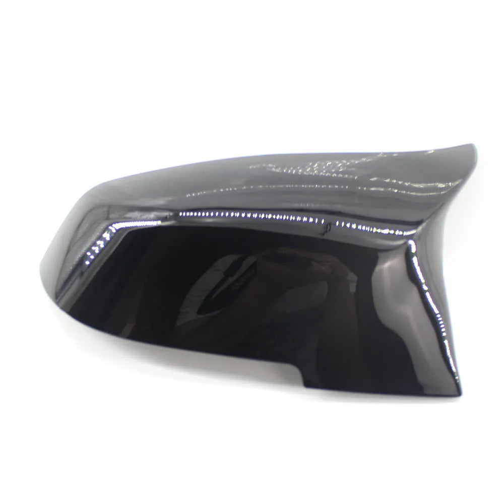 BMW F-Series modified horn rear-view mirror shell in paint bright black with buckle replacement design