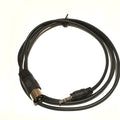 3.5mm audio plug rotary wiring cable with bare copper core and copper wire, single audio line