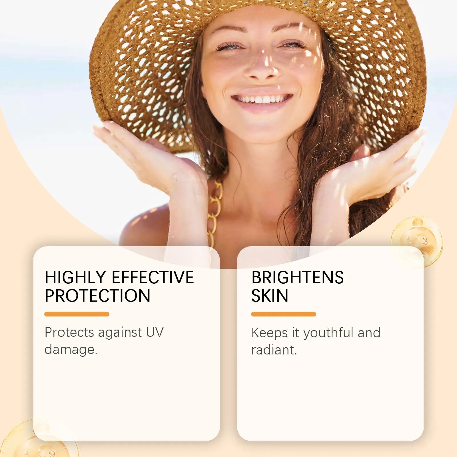 23g non-oily facial sunscreen stick in protective case