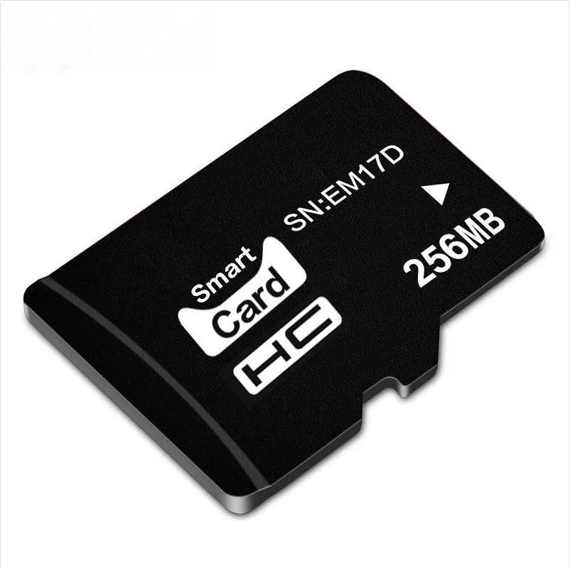 256MB TF memory card with 11x15x1mm dimensions for MP3, MP4, and mobile phone storage