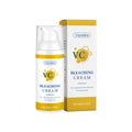 50g tube of whitening cream with vitamin C and titanium dioxide for facial skin lightening