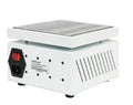Film sealing machine with intelligent temperature control and anti-scald edging, available in multiple sizes.