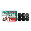Six cockroach bait houses with gel bait containing imidacloprid and dinotefuran for kitchen and bedroom use