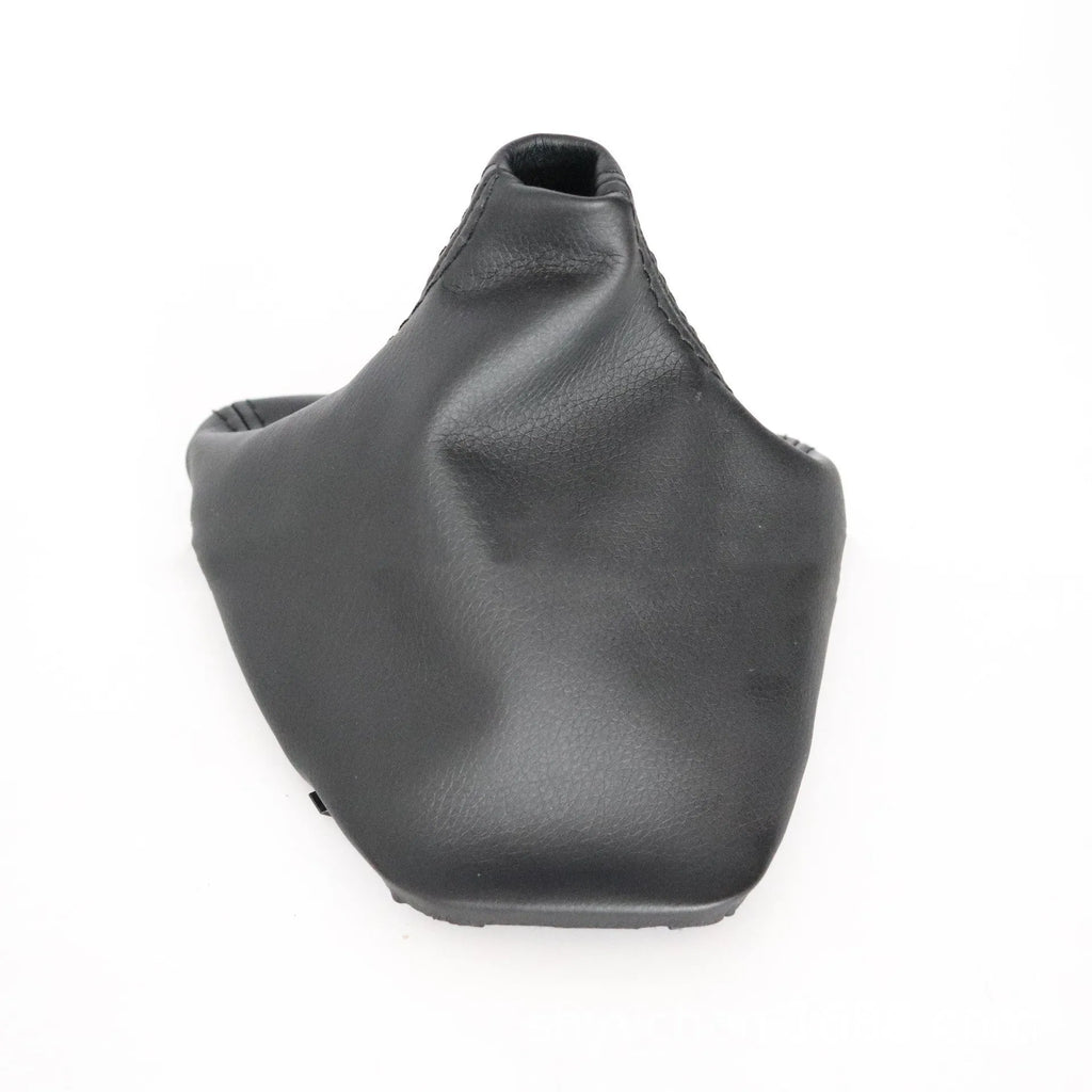 Black PU leather gear dust cover for BMW 3 Series E90 E91 E92 E93 models.