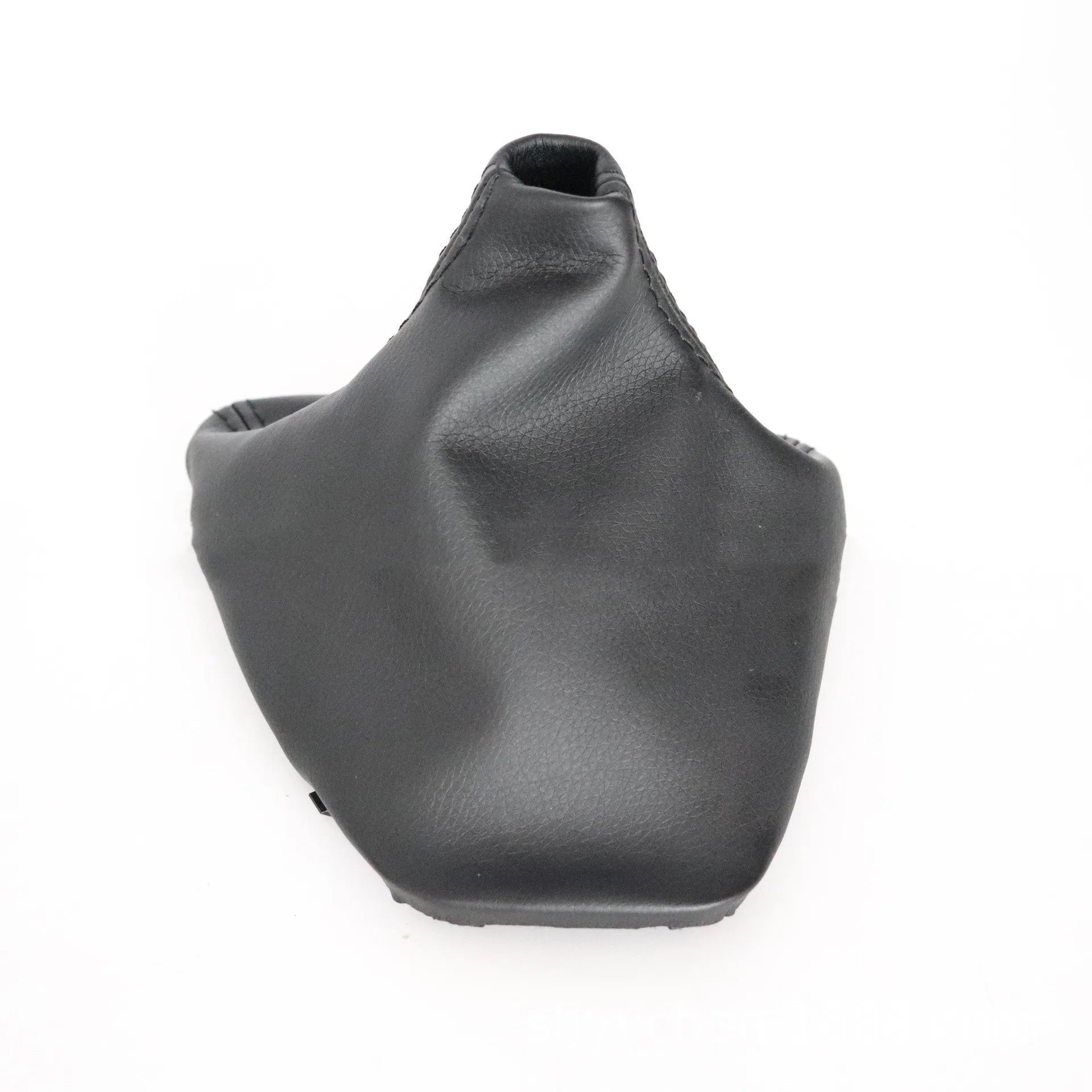 Black PU leather gear dust cover for BMW 3 Series E90 E91 E92 E93 models.