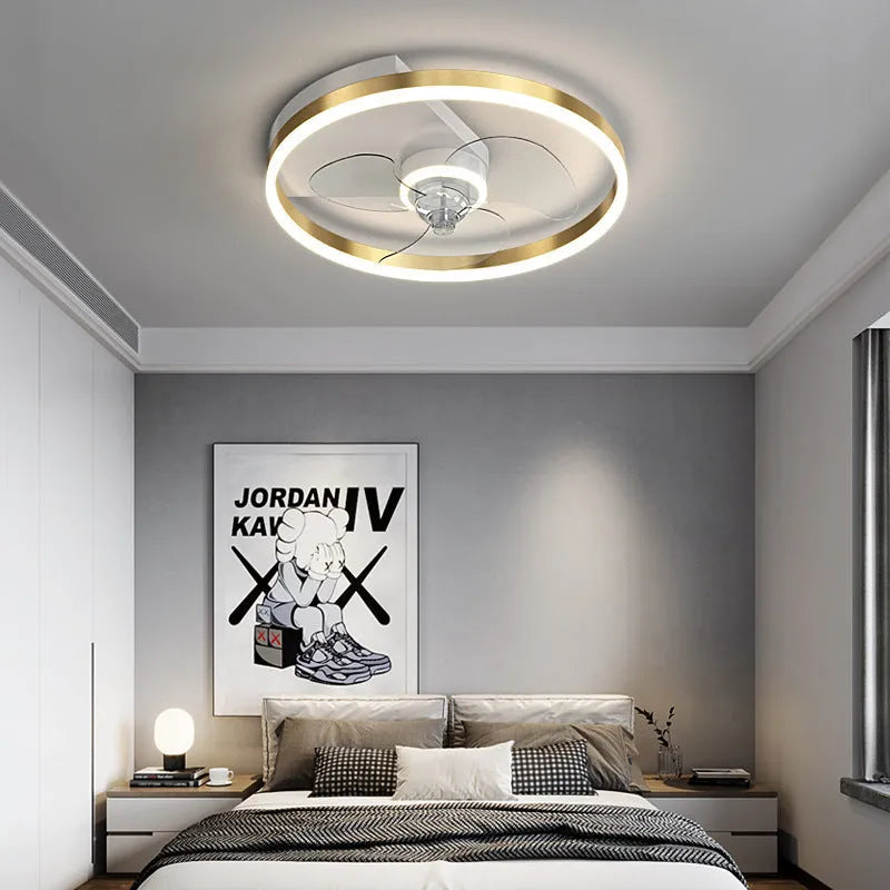 Landi simple modern Nordic style ceiling lamp with LED light source and iron construction
