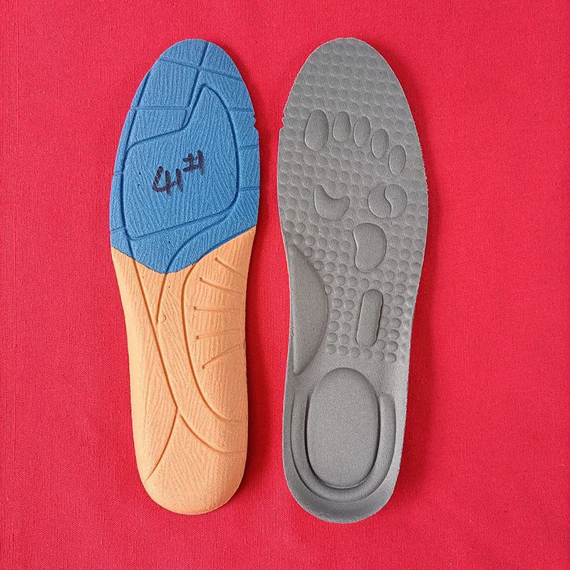 Work shoes in tough cotton with acupoint massage insoles, shown in grey or black, sizes 36-46
