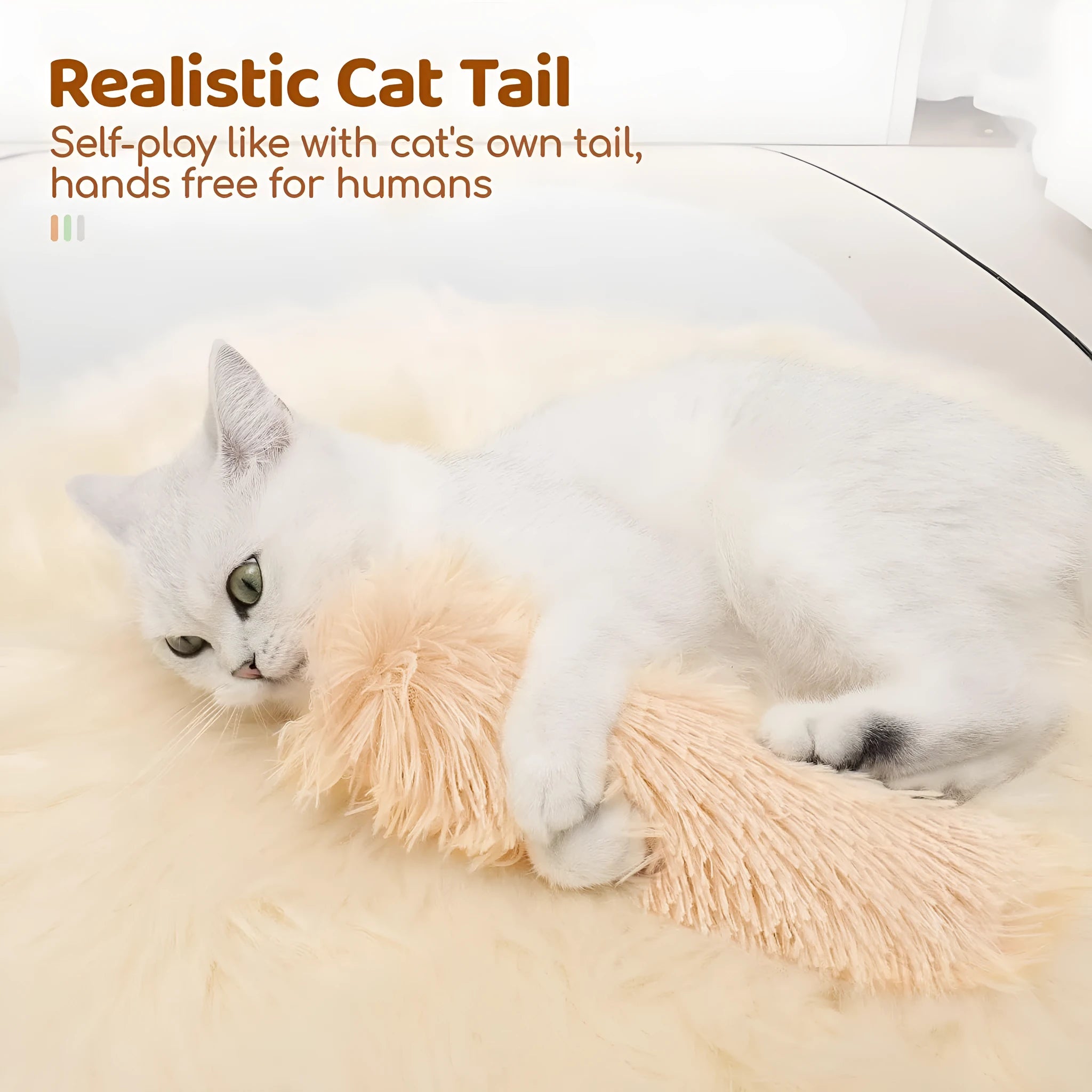 27cm by 10cm plush cat toy pillow in blue, green, pink, or white colour options