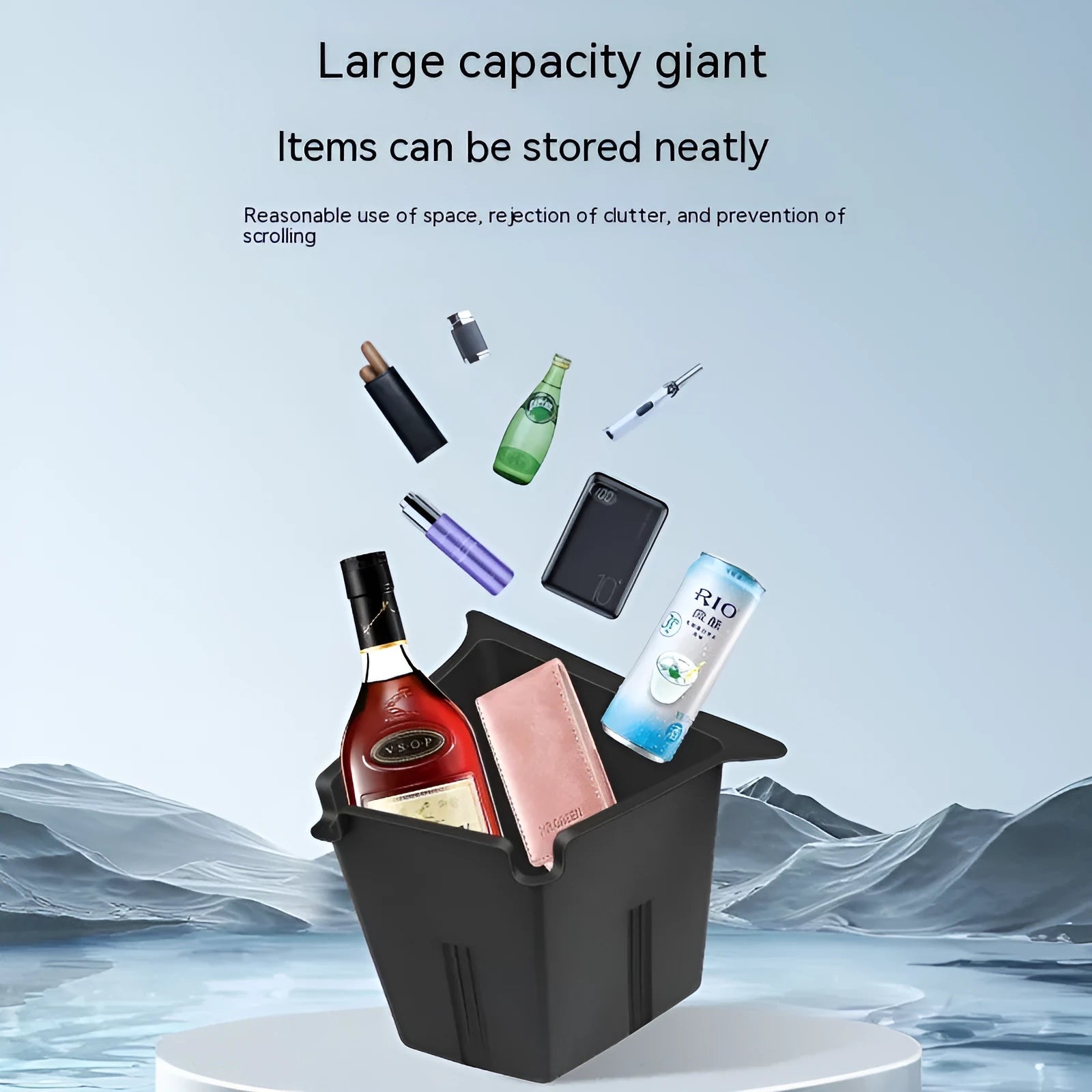 Tesla Model Y and Model 3 trunk storage box covers in various styles with waterproof pressure-resistant protection