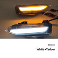 Infiniti Q50 Q70 front bumper LED turn signal and daytime running lamp with ABS housing