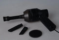 Black handheld mini vacuum cleaner for desktop and keyboard cleaning