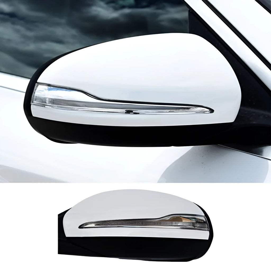 Mercedes-Benz C-Class W205 rearview mirror assembly replacement part with ABS construction