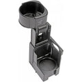 Black plastic water cup holder bracket for Mercedes-Benz vehicles part number 2116800014