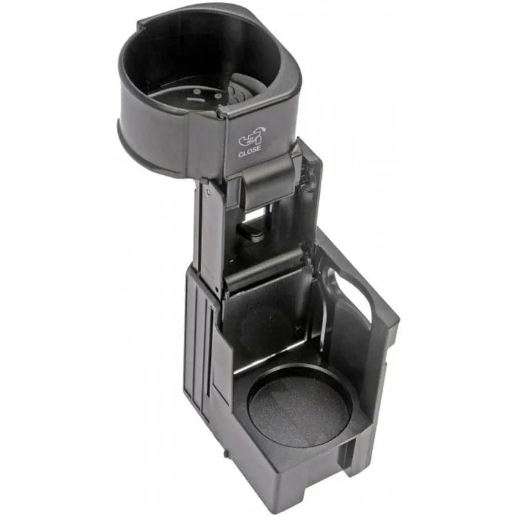 Black plastic water cup holder bracket for Mercedes-Benz vehicles part number 2116800014