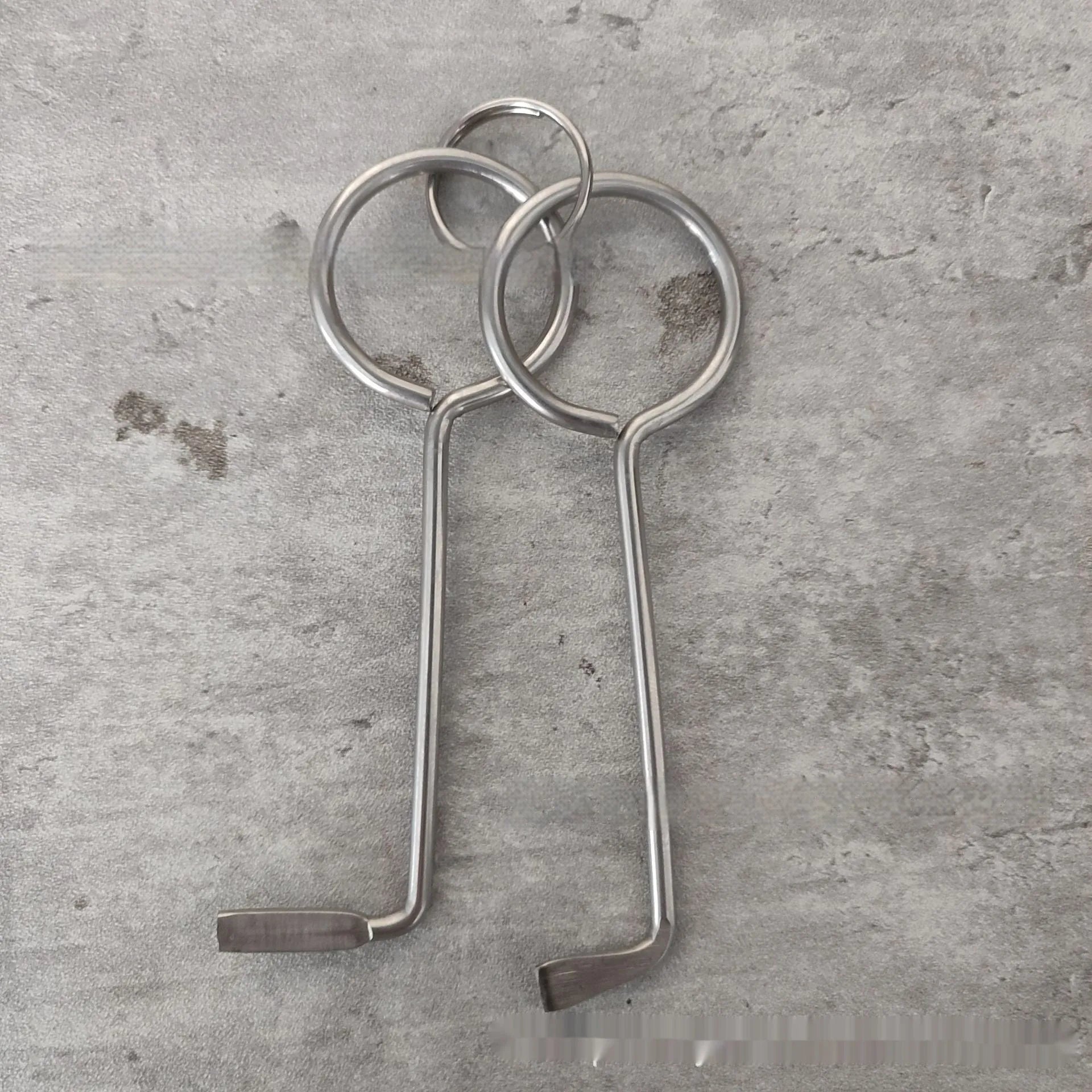 Two alloy wrench tools, each 15cm long, for universal household repairs in the UK