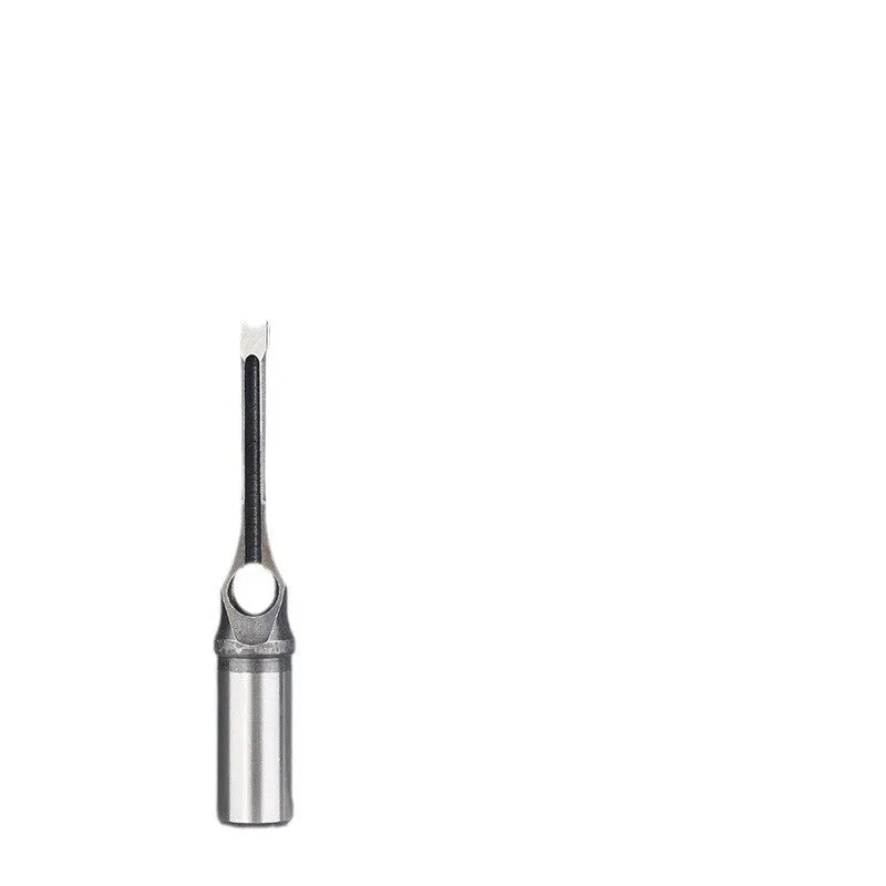 12.7mm carbon steel square hole drill bit and tapper set for woodworking.