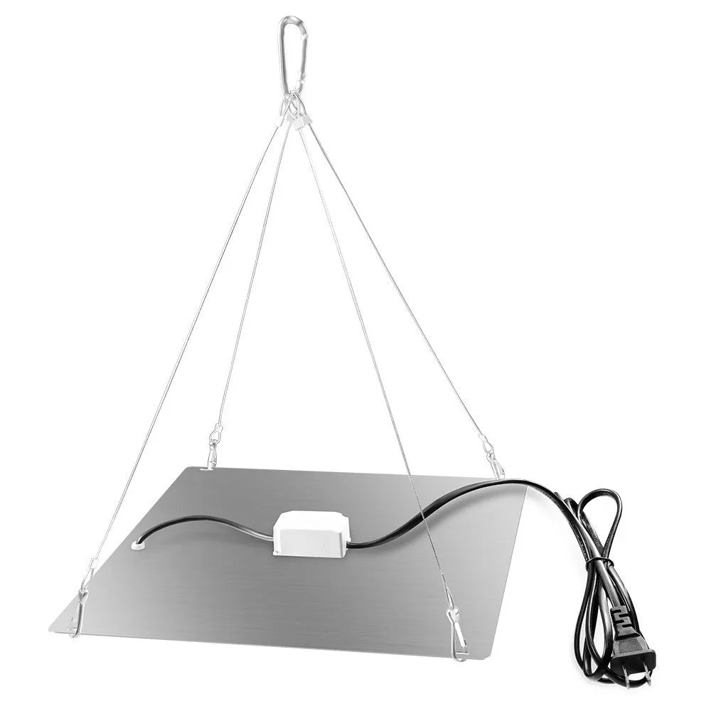 D-section aluminium LED grow light panel for indoor fruit and vegetable plants with UK plug