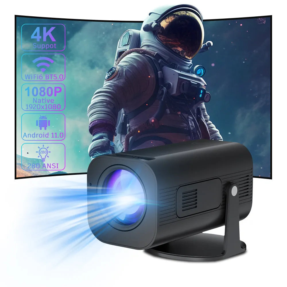 P330 portable mini projector in black or white colour with remote control for mobile phone cinema projection