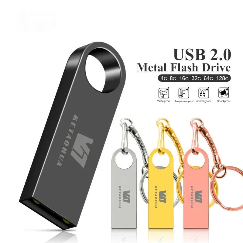Silver metal USB flash drive shaped like a car on a black background.