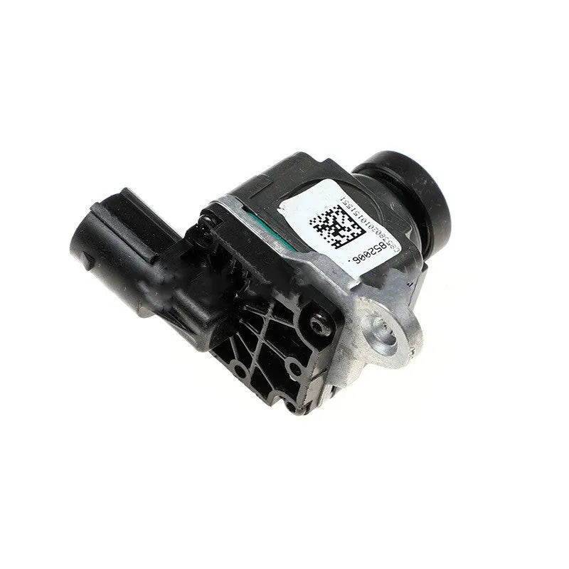 Black plastic rear view reversing camera for Dodge trucks with rotating lens adjustment
