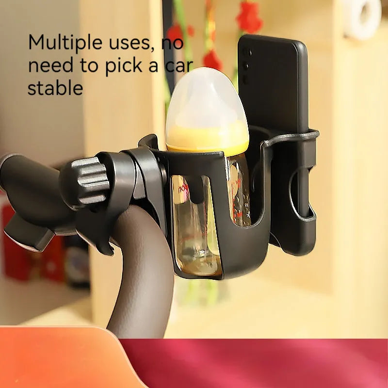 ABS plastic electric car cup holder in black, green, or pink colours measuring 190x100x113mm