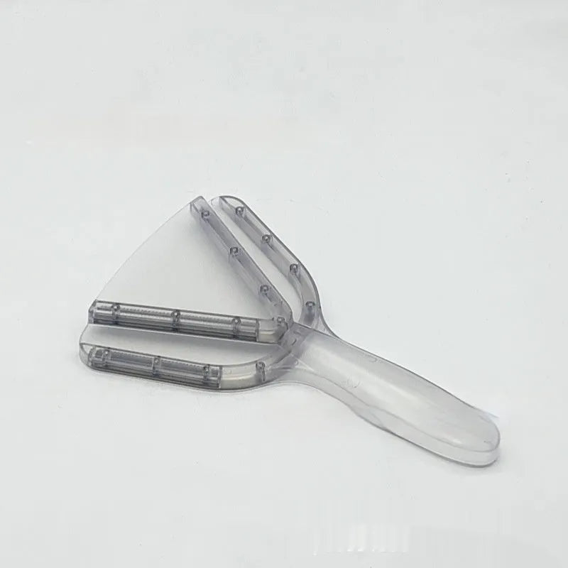 Adjustable telescopic can opener extended to 22.5cm with integrated non-slip bottle opener in red ABS plastic