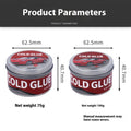 Tube of cold glue for car dent repair, 75g or 100g size, for automobile depression fixes