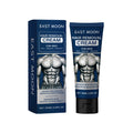 100ml men's mild depilatory cream tube for facial and body hair removal with reduced irritation