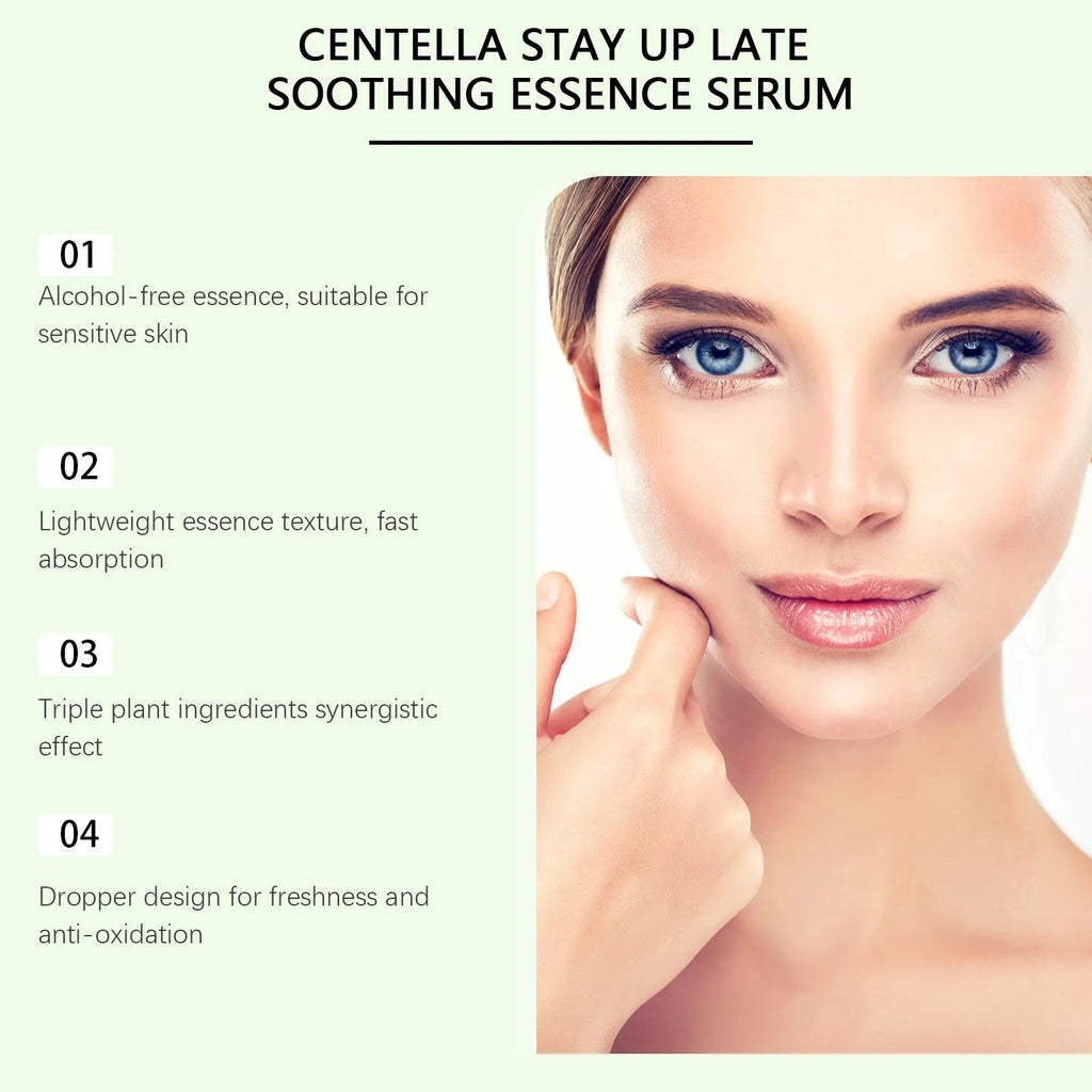 30ml bottle of Centella Asiatica Soothing Solution with dropper