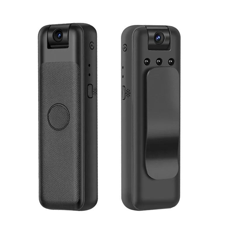 Black back splint surveillance camera with 30cm cable and Type-C connector for WIFI monitoring