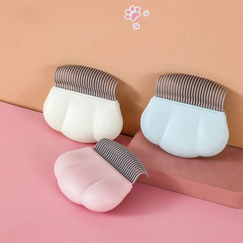 Paw Soft deshedding brush with 9x9cm head for removing matted fur from pets