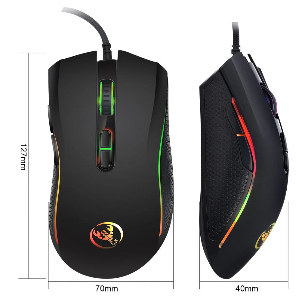 V700WB white and black gaming keyboard and mouse suit with backlit keys on a desk.