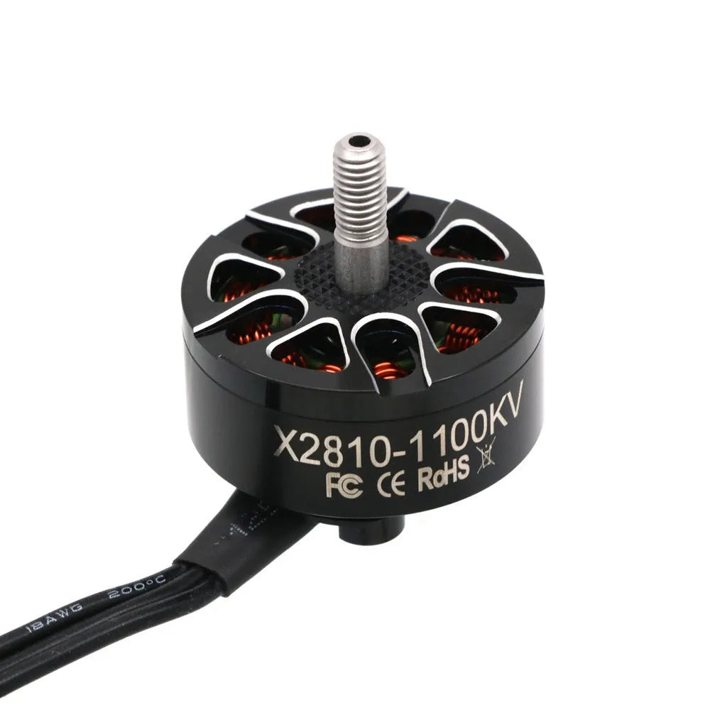X2810 brushless motor for multi-axis flight models with metal housing