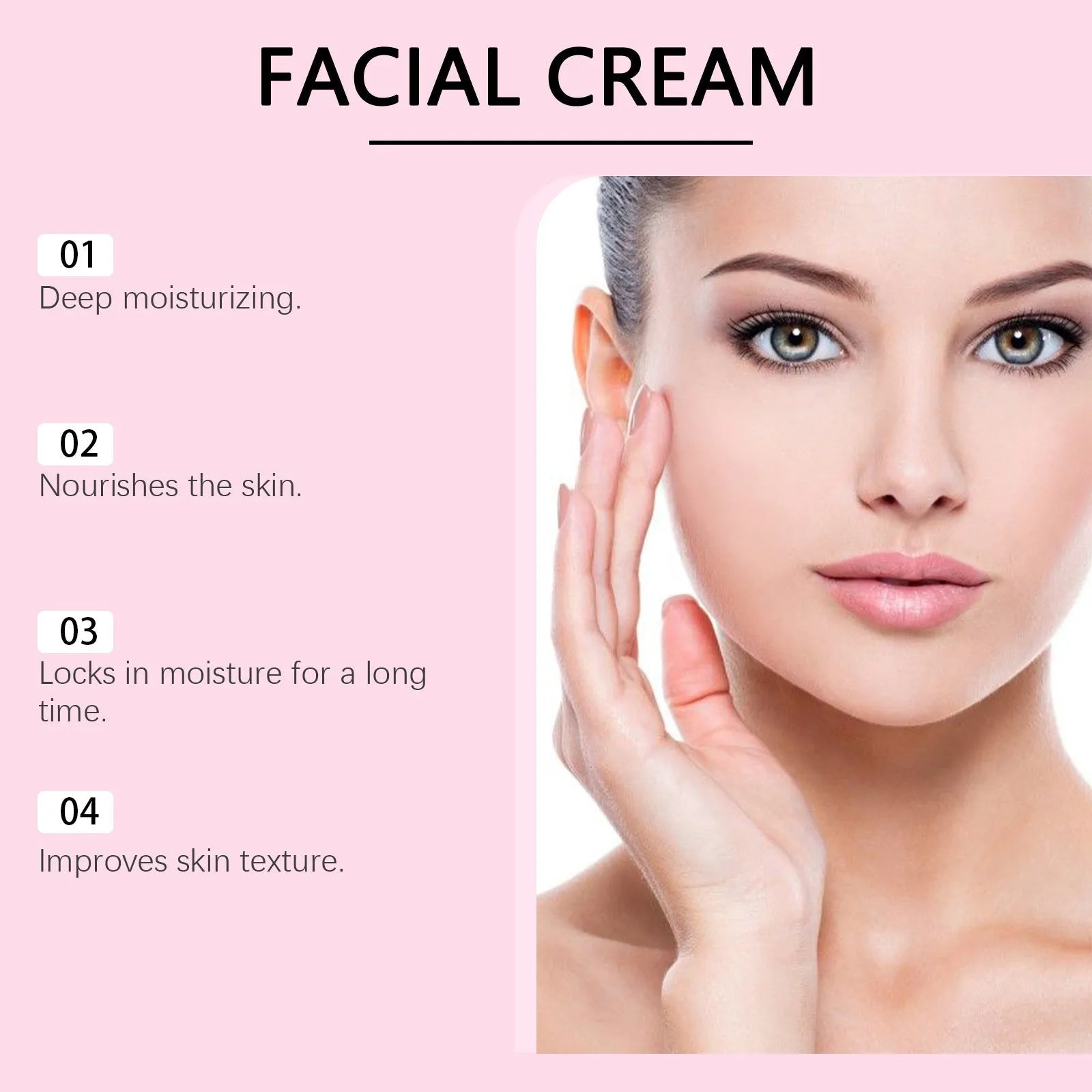 Sakura Butter Cream 100g moisturiser in a white cubic jar with black lid