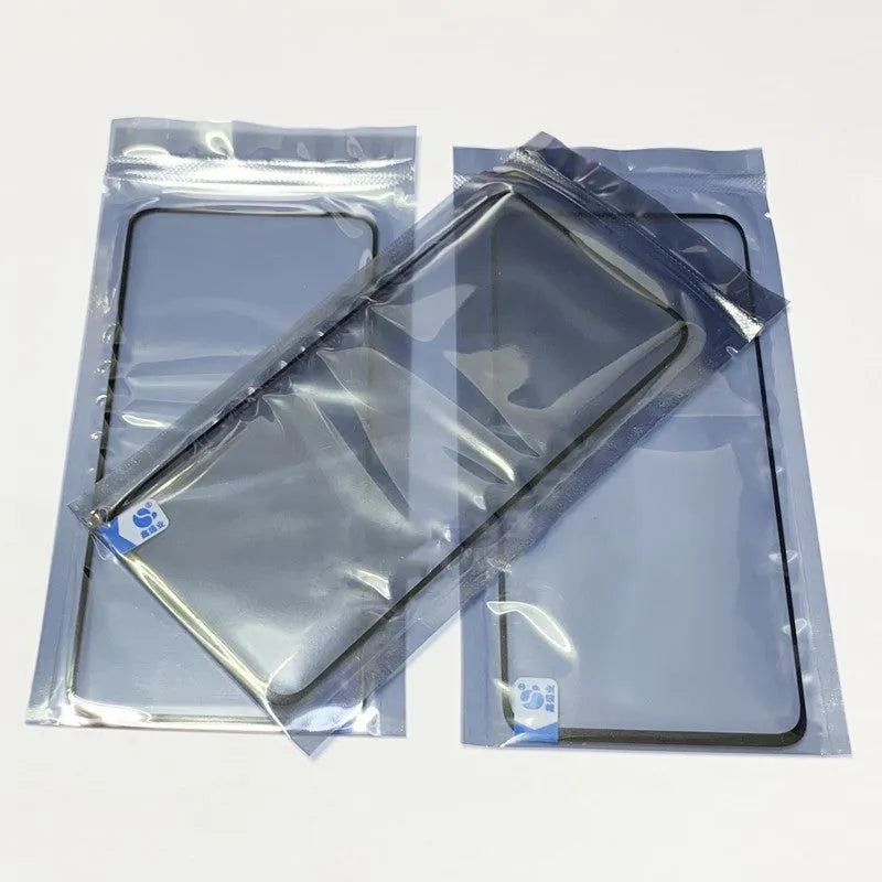OnePlus 7 Pro touch screen replacement glass with OCA adhesive for smartphone display repair