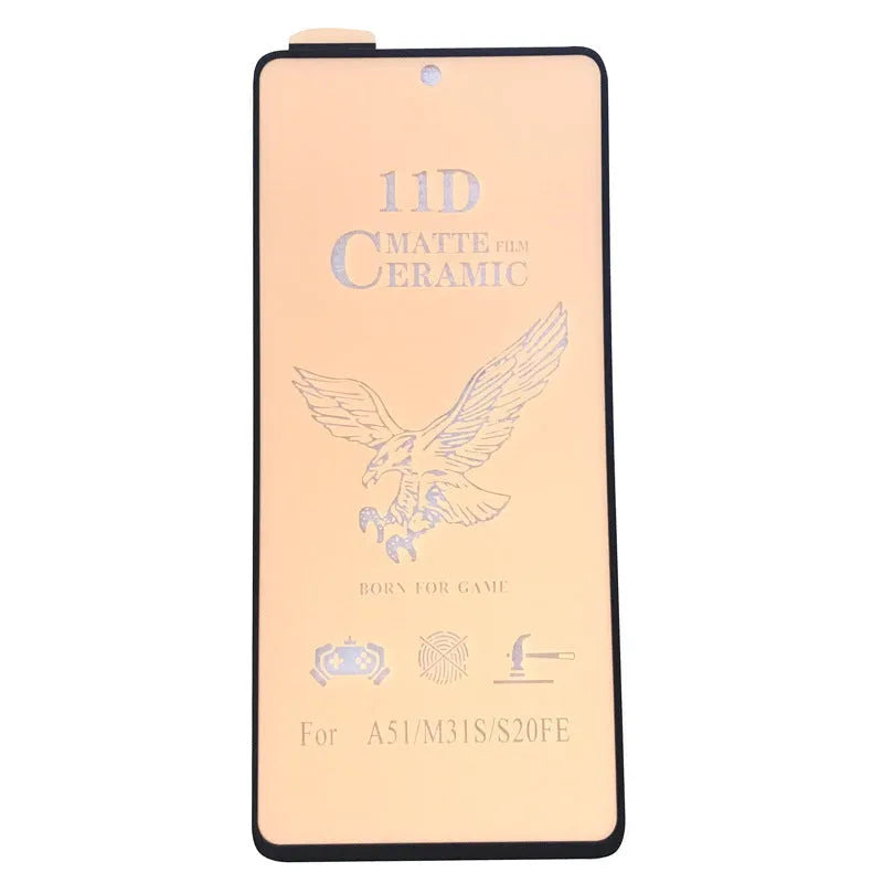 Toughened glass privacy screen protector for Samsung Galaxy phones with anti-peep technology