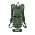 Multifunctional waterproof cycling backpack in camouflage pattern with physiological curve back plate