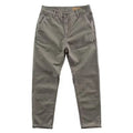 Men's slim-fit casual trousers in a micro elastic fabric, shown in a straight-leg cut and solid colour.