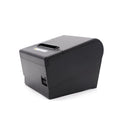 Compact 80mm thermal receipt printer with minimalist design for kitchen and small business counters.