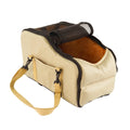 Removable washable car kennel portable pet mat in faux leather and 25D sponge, 45 x 22 x 26.5 cm