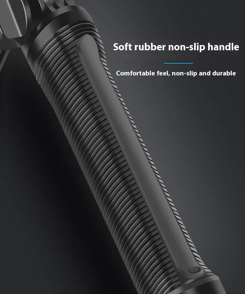 Black folding tripod for GoPro Hero action cameras, shown in compact and extended positions.