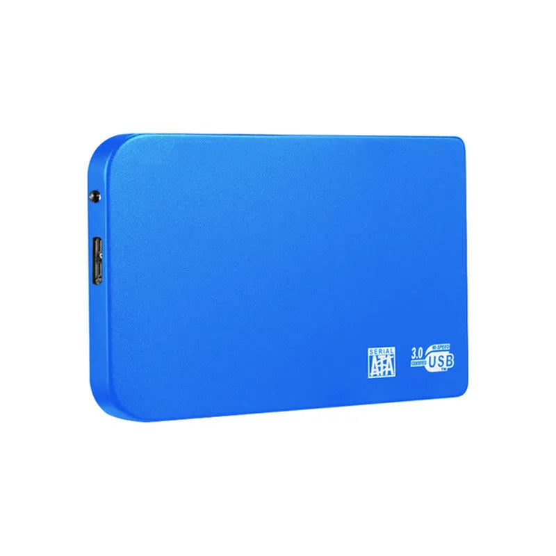 USB30 solid state mobile hard disk with metal shell in black, blue, red, or silver colour options