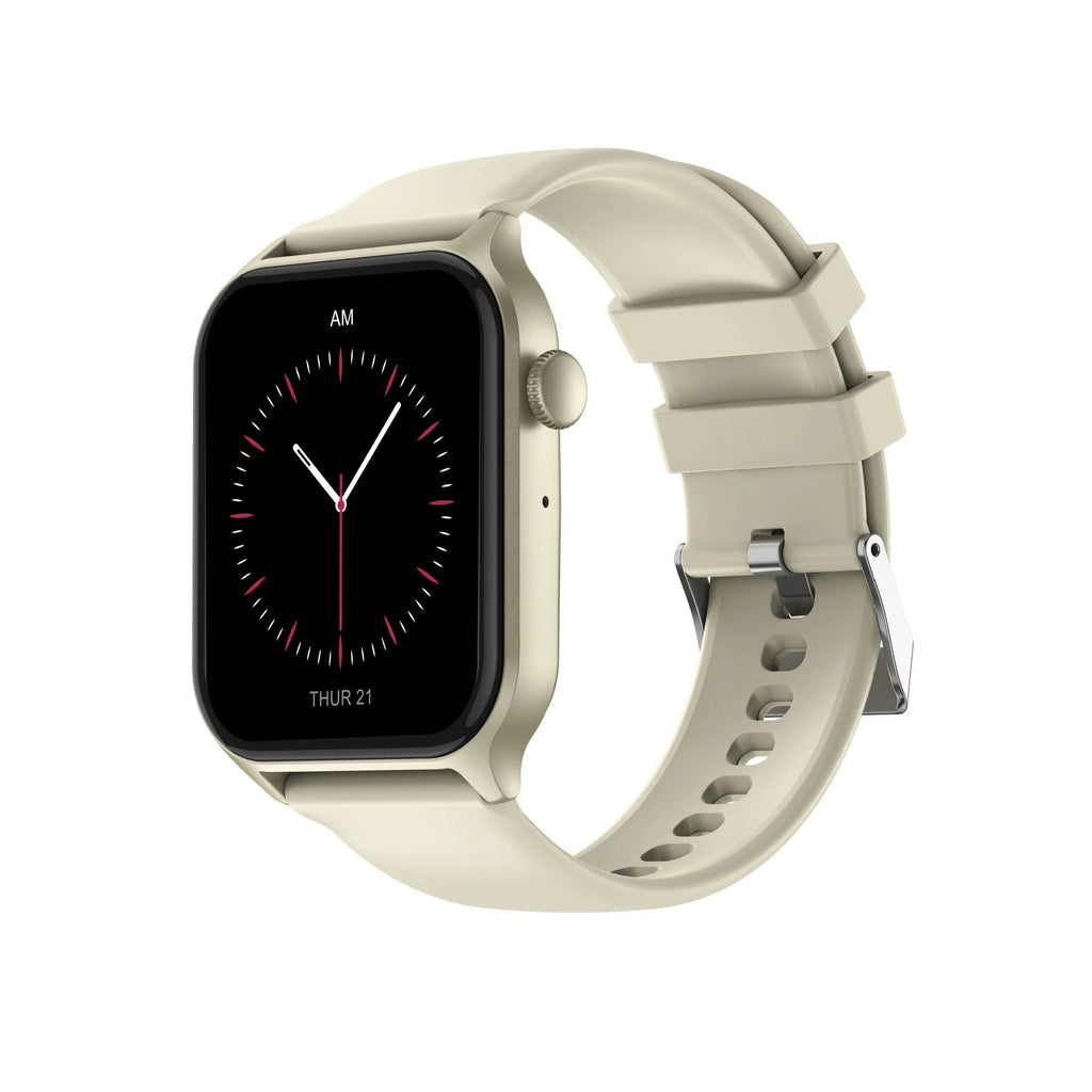 Z145 Smart Watch in black colour showing health metrics on TFT screen with Bluetooth calling function