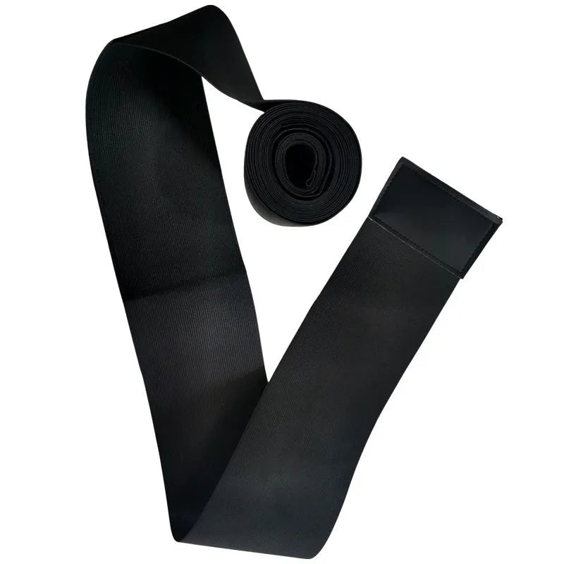 Low-stretch latex silk waist trainer belt in various lengths for women's torso support.