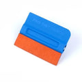 Faux deerskin magnet scraper with four textured heads for car colour changing film removal