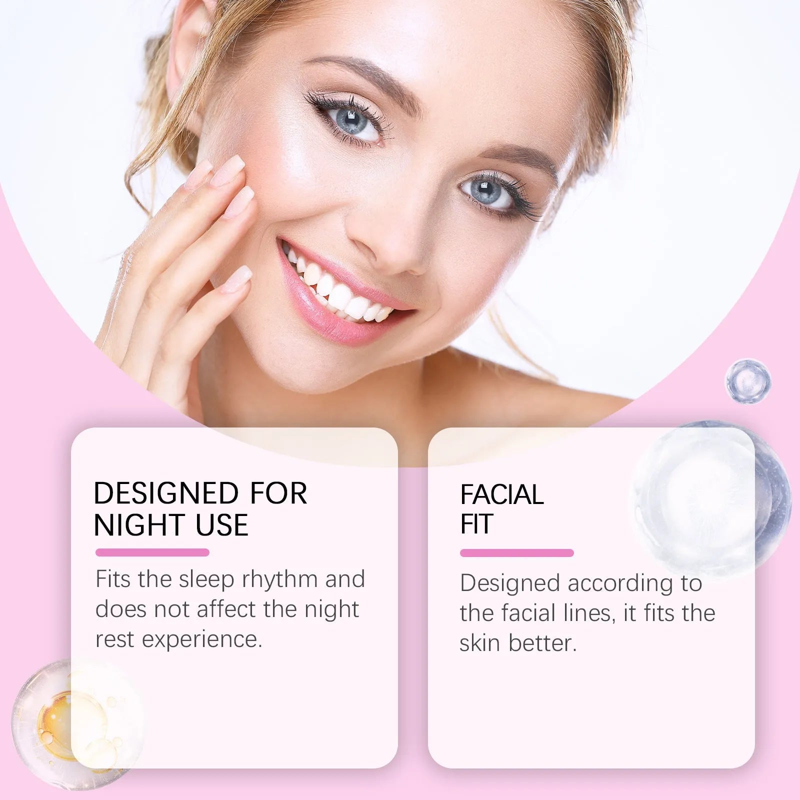 144 facial skin fine lines nursing adhesive bandage patches with hyaluronic acid formulation