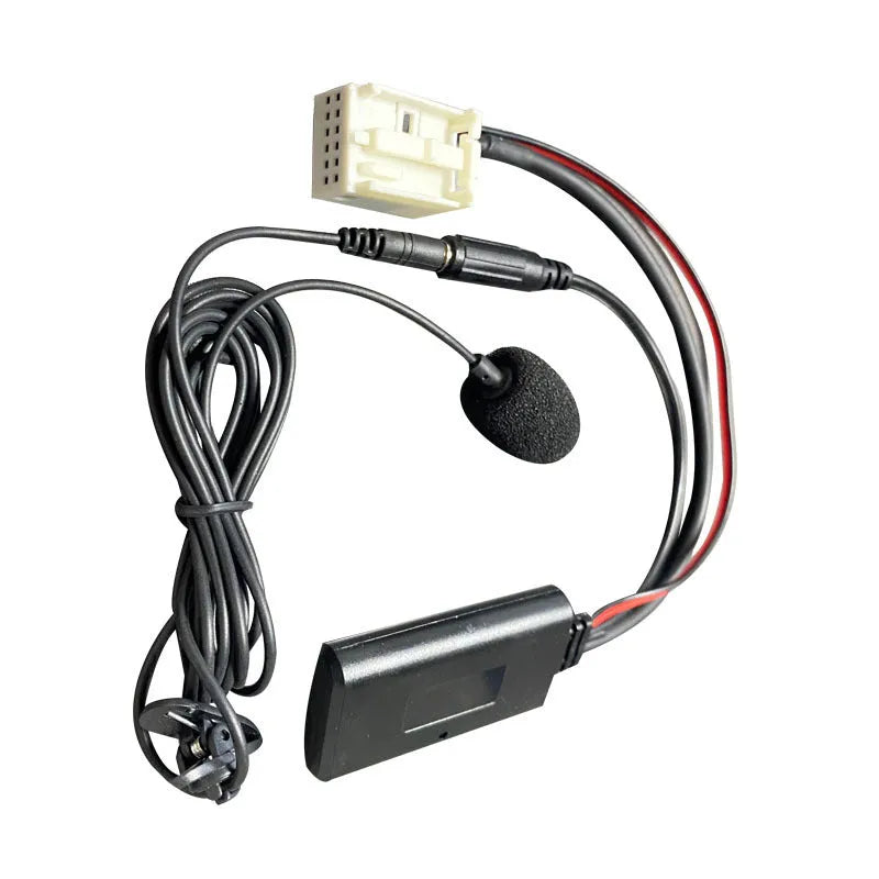 Bluetooth audio cable for Citroen and Peugeot car stereos with Blaupunkt VDO Bosch RD4 systems