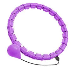 ABS plastic massage soft ball in pink blue or purple with detachable waist design for fitness