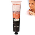 Natural mineral sunscreen bottle showing 96g facial and body moisturising broad spectrum protection